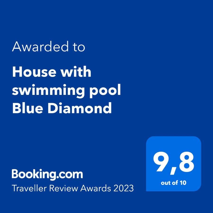 House With Swimming Pool Blue Diamond Apartment Povljana Luaran gambar